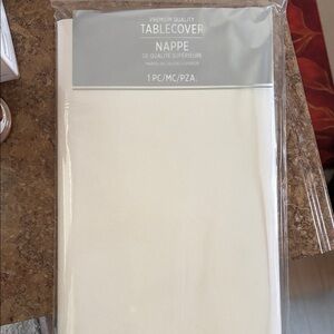 Premium Quality Cream Tablecover